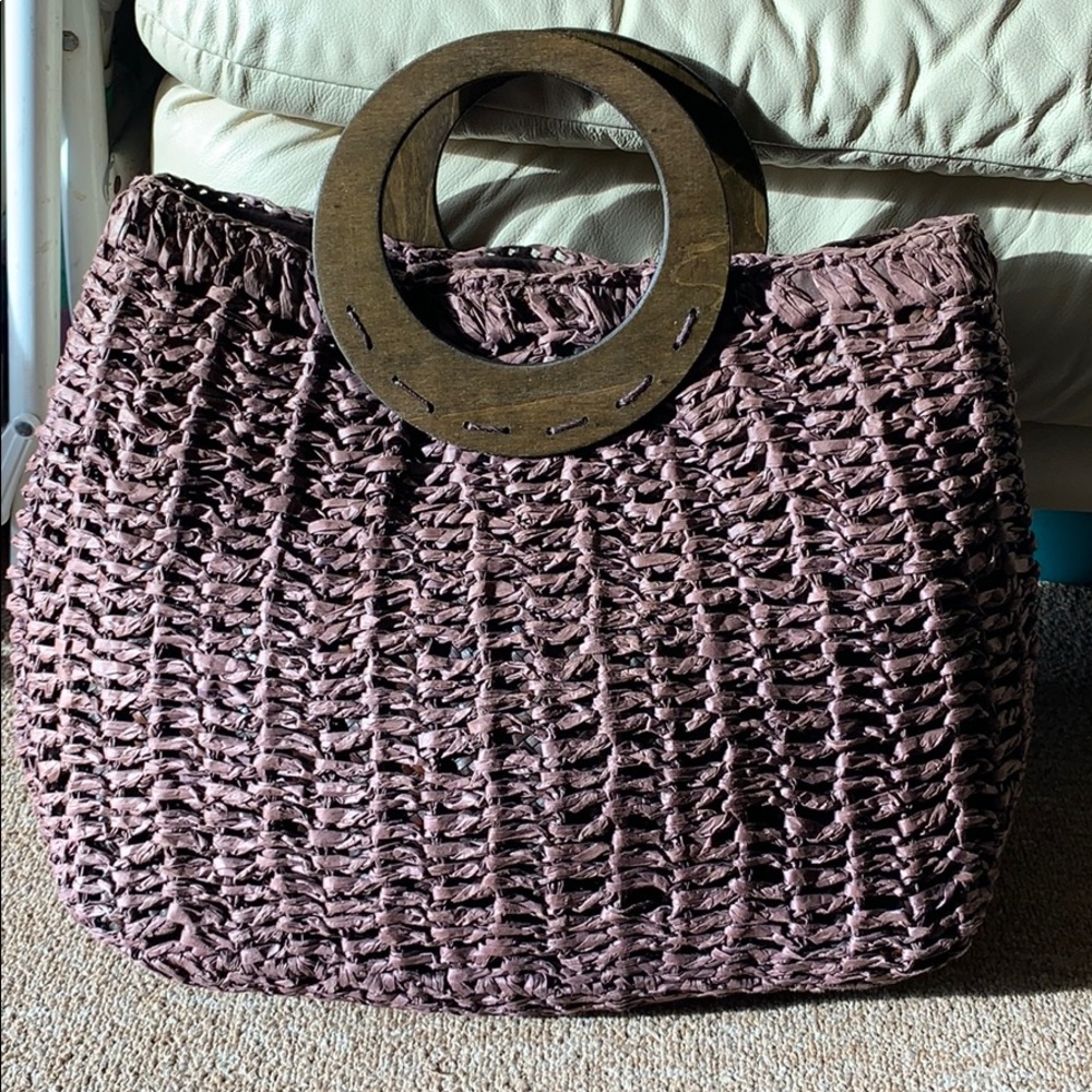 Kelly & Katie Straw Tote Bag